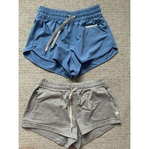 Vuori XXS Short Bundle Grey and blue